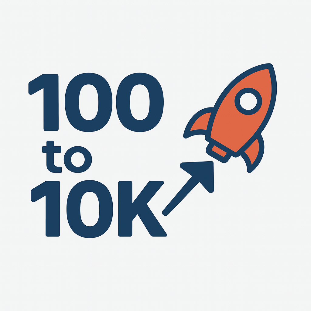 100to10k Logo